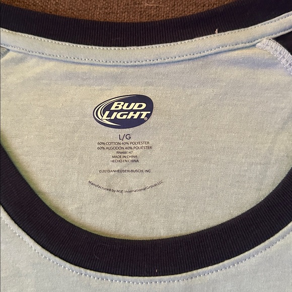 NWT Bud Light Women’s Tee - Picture 2 of 4